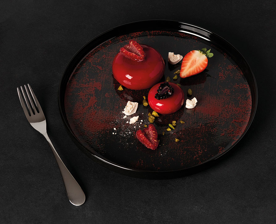 MarsTeller 25cm gerader Rand